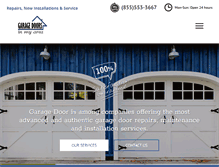 Tablet Screenshot of garagedoorinmyarea.com